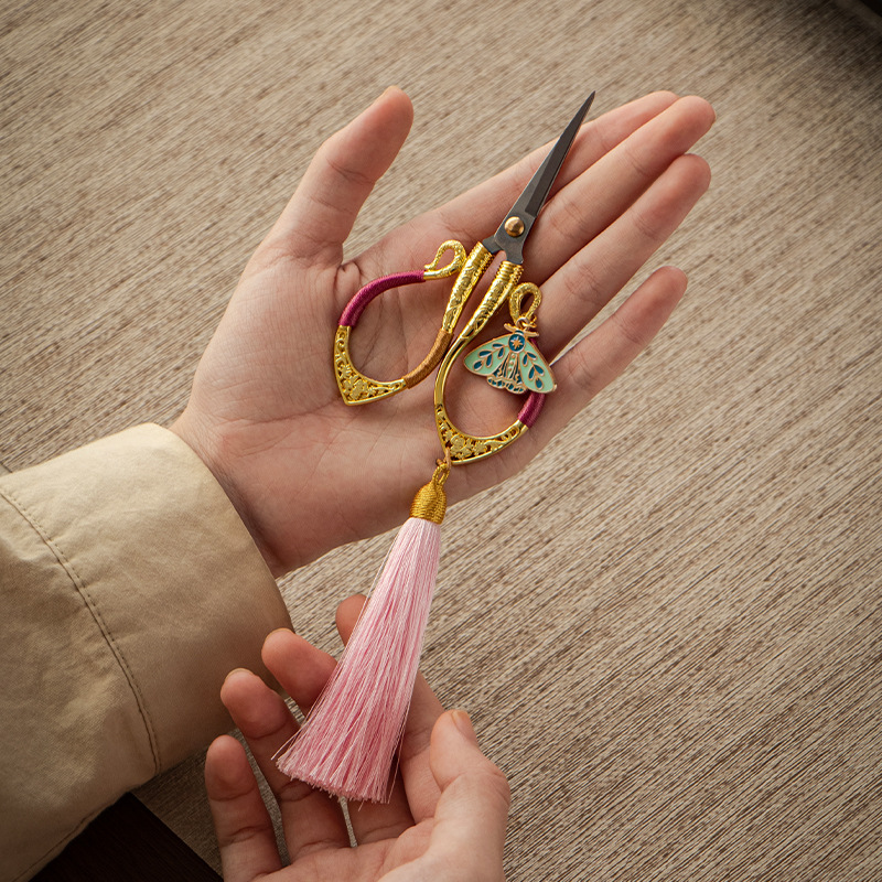 Túi trà kéo cắt túi trà kéo chuyên dụng để pha trà trà đạo phụ kiện bộ trà nghệ thuật trà phong cách Trung Quốc cổ điển trà đạo