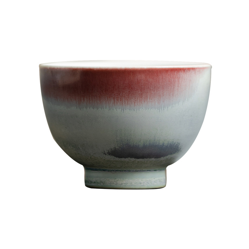 Lò nung Aurora thay đổi Xi Lan Trầm hương Cốc chủ gốm sứ sáng tạo Cốc trà Bộ trà Kung Fu Cốc trà Hộp quà