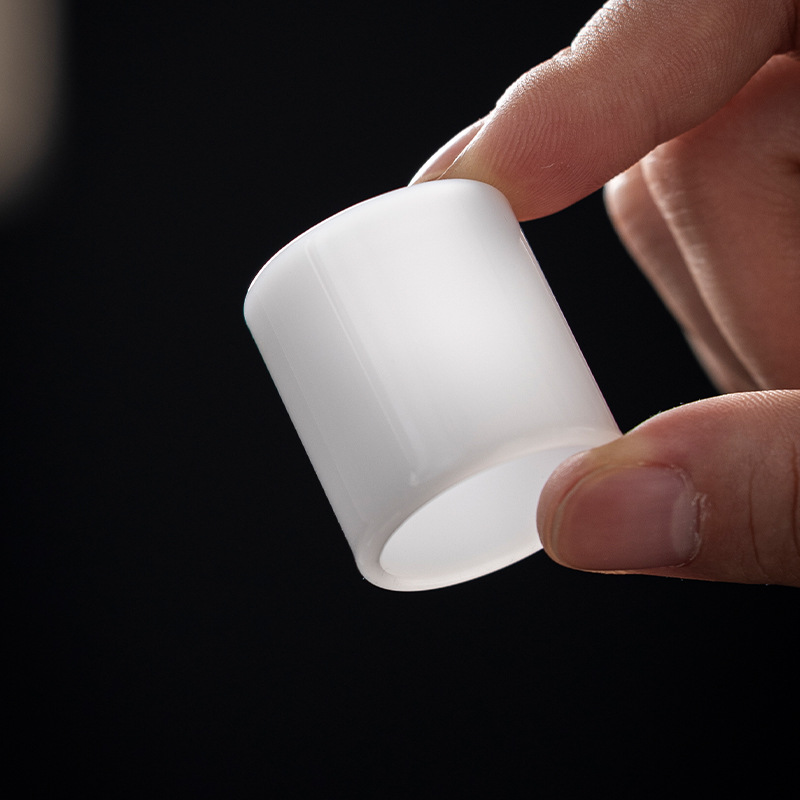 Nắp kính, nắp ấm trà tử sa, phụ kiện bộ trà kiểu Nhật, đồ trang trí thủy tinh pha lê thiền, phụ kiện trà đạo