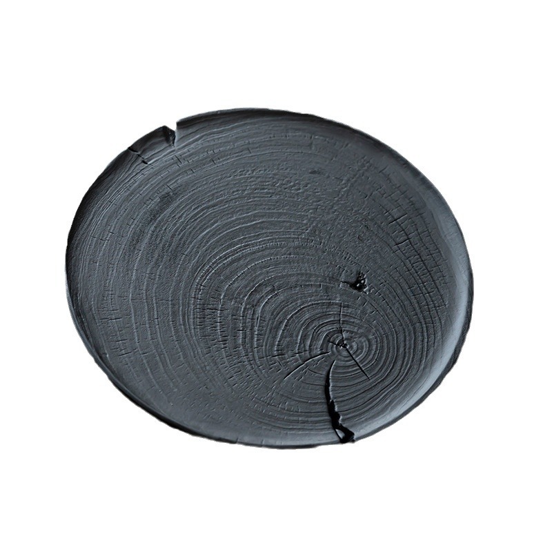 Ấm trà gỗ long não cacbon hóa Da'antang, Khay trà gỗ phong cách Nhật Bản, khay trà bàn pha khô, phụ kiện Bộ trà