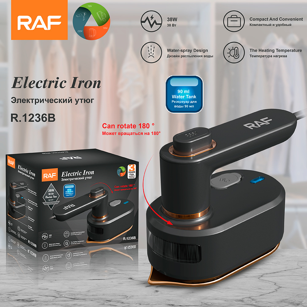 Ủi hơi nước cầm tay tiêu chuẩn Châu Âu ủi quần áo di động ủi quần áo đi công tác gia đình Bàn ủi mini