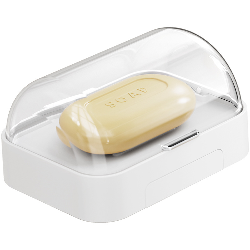 Hộp đựng xà phòng gia dụng Hộp đựng xà phòng treo tường không đục lỗ giá đựng xà phòng giặt nhà tắm giá đựng xà phòng thoát nước nhà vệ sinh