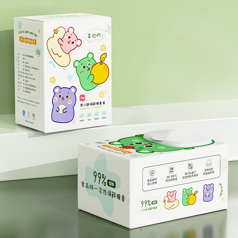 Phim hoạt hình gốc dễ thương phim bám thực phẩm trái cây và rau nhà bếp dưa hấu phim bám di động