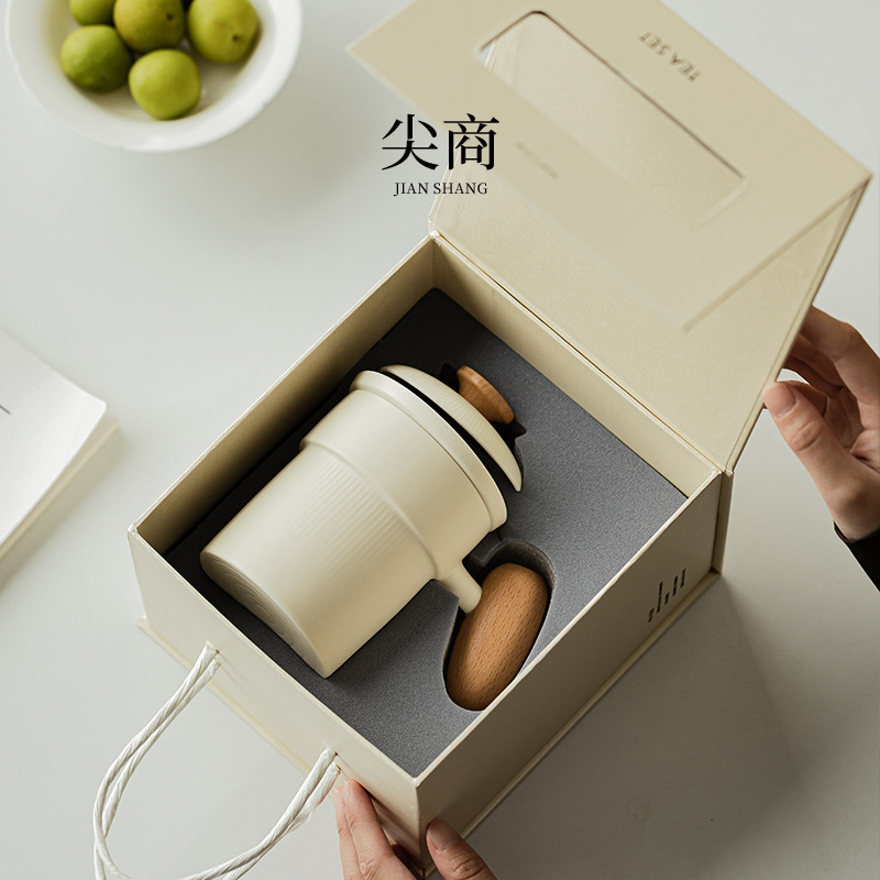 Cốc pha trà văn hóa và sáng tạo tách trà kinh doanh cốc văn phòng quà tặng cốc nước quà tặng cốc quà tặng cốc cà phê quà tặng