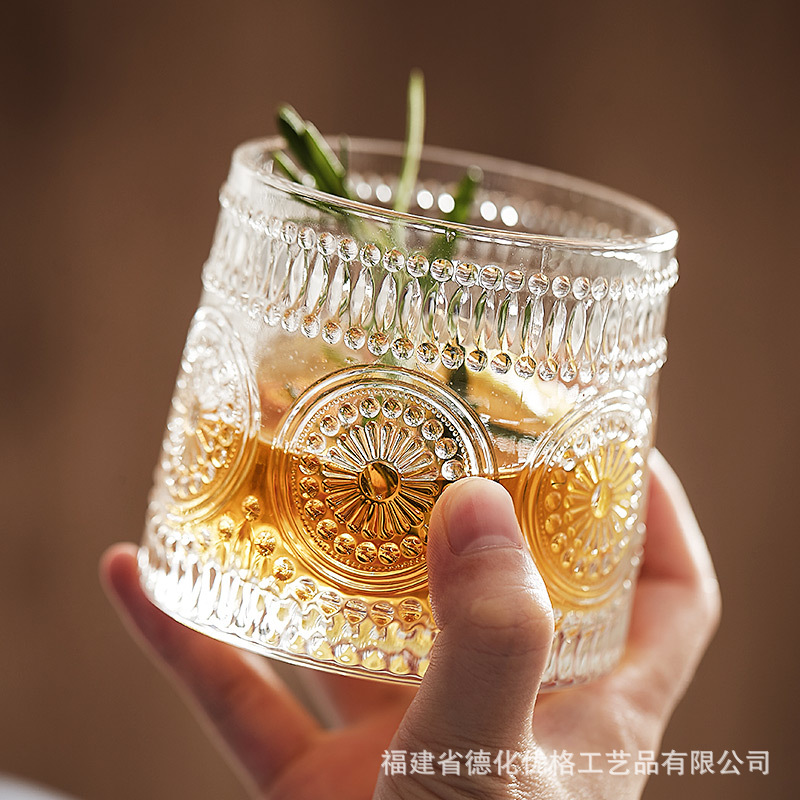 Cốc Whisky phong cách Instagram nổi tiếng trên mạng cốc cốc nước thủy tinh có giá trị cao sáng tạo cốc uống rượu gia dụng