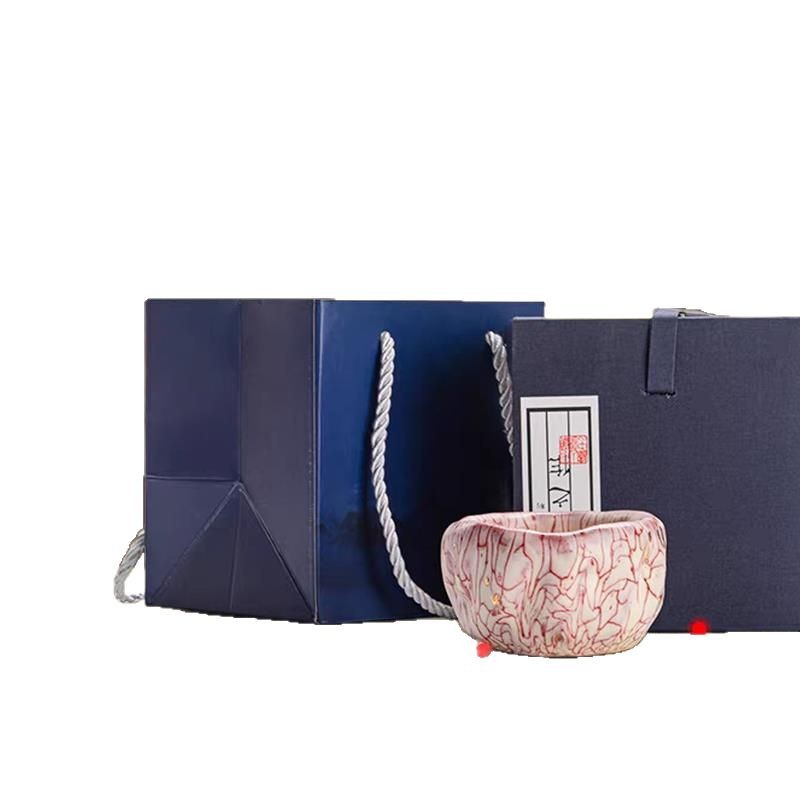 Cốc chủ sở hữu gốm Shiino Shichai kiểu Nhật, tách trà thủ công, tách đơn, chén trà Kung Fu vàng điểm bùn đá cũ Đài Loan