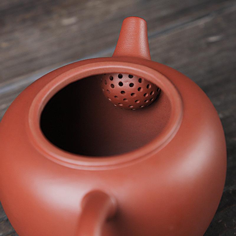 Ấm đất sét Tím ấm pha trà Đồng hồ Zhuni Dezhong quặng thô thủ công ấm đá nổi ấm trà gia dụng ấm đơn ấm Xishi ấm Trứng Rồng