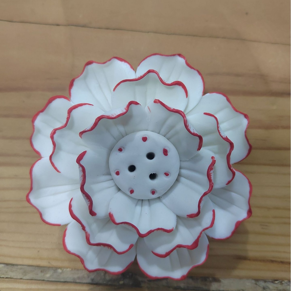 Đồ trang trí lư hương hoa sen thiền gia dụng