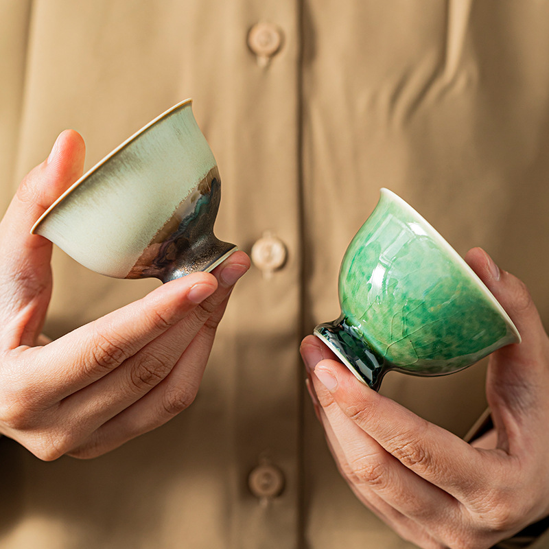 Cốc thủ công, cốc chủ nhân nhiệt độ cao quặng thô, cốc khách Jingdezhen Pinming