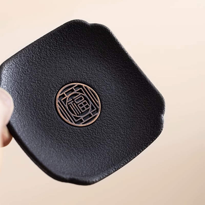 Bán buôn đế lót ly trà gỗ điện đế lót ly trà trà đạo Kung Fu khay đựng trà bộ trà sáng tạo phụ kiện khay đựng cốc cách nhiệt