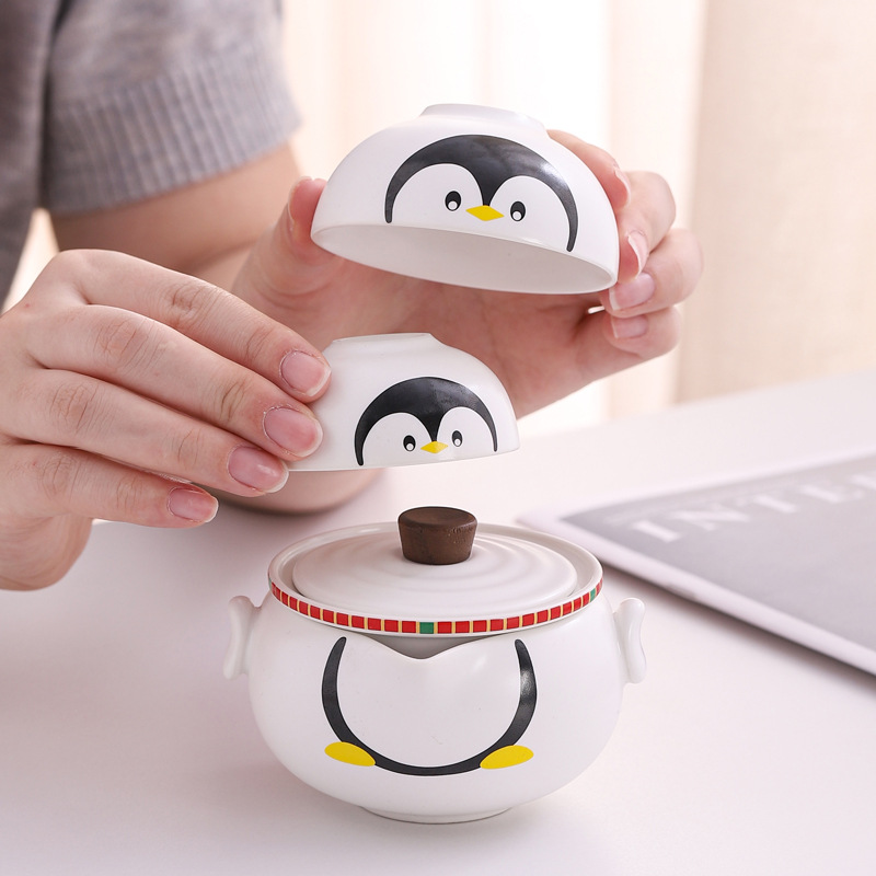 Bộ quà tặng doanh nghiệp sáng tạo và dễ thương, bộ ấm trà du lịch ngoài trời, cốc nhanh di động, quà lưu niệm du lịch phong cách cắm trại
