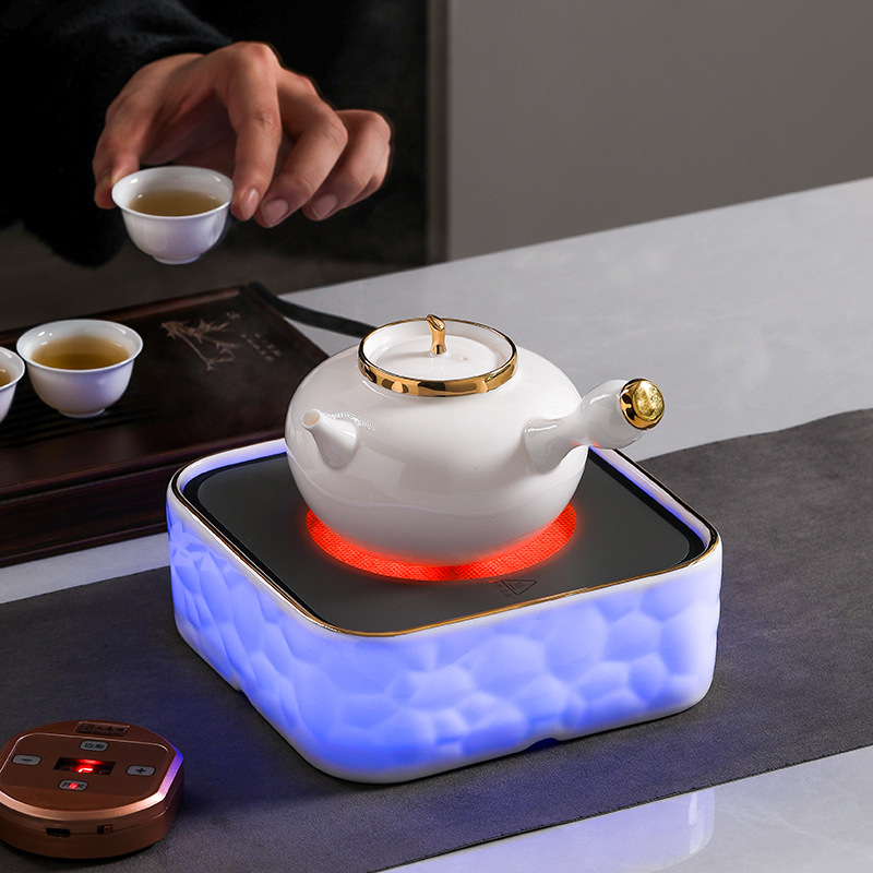 Bếp gốm điện tặng quà Tết Trung thu Quốc khánh mùa đông bếp nấu trà quanh bếp nấu trà gia dụng văn phòng bộ ấm đun nước