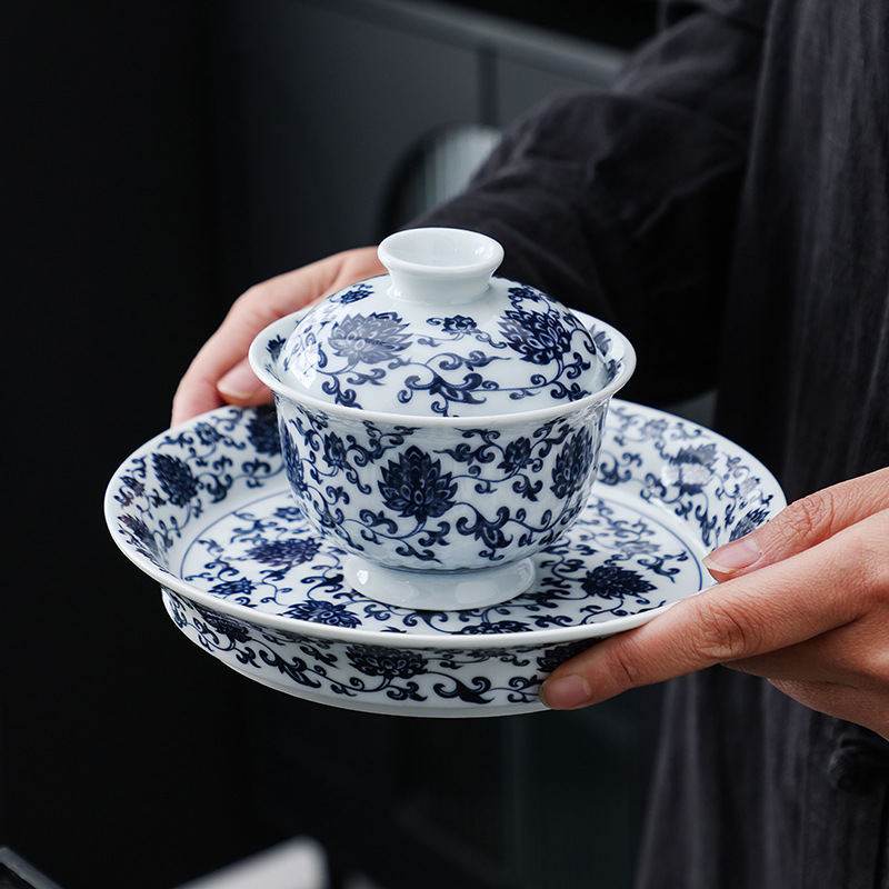 Bộ trà Kung Fu văn phòng gia đình đơn dụng cụ pha trà cốc trà