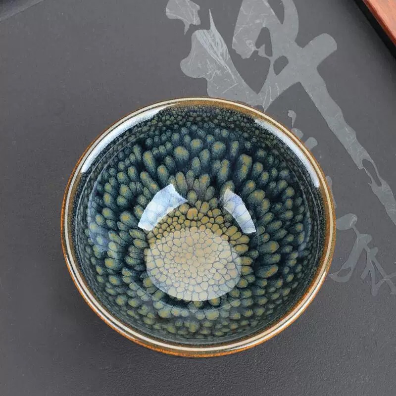 Green Partridge Jianzhan Master Cup Bộ trà cá nhân cao cấp Jianyao Lò nung biến đổi cốc trà gốm cốc trà cao cấp
