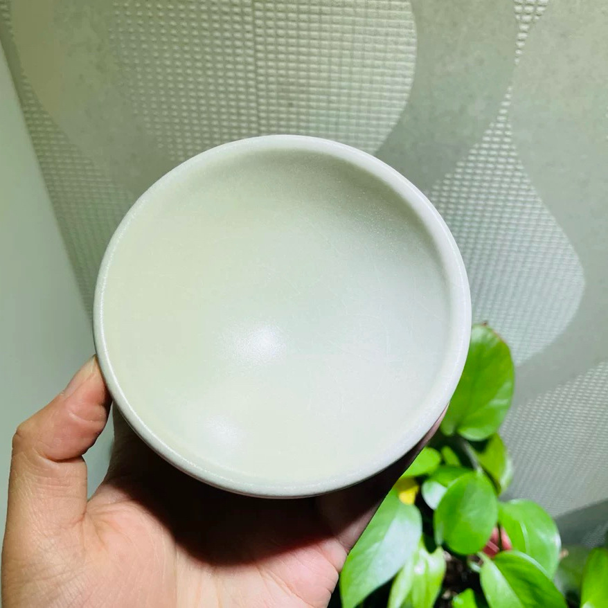 Chén trà Jianyang Jianzhan, cốc chủ nhân đá nứt vỏ trắng bằng gỗ đốt củi lò rồng