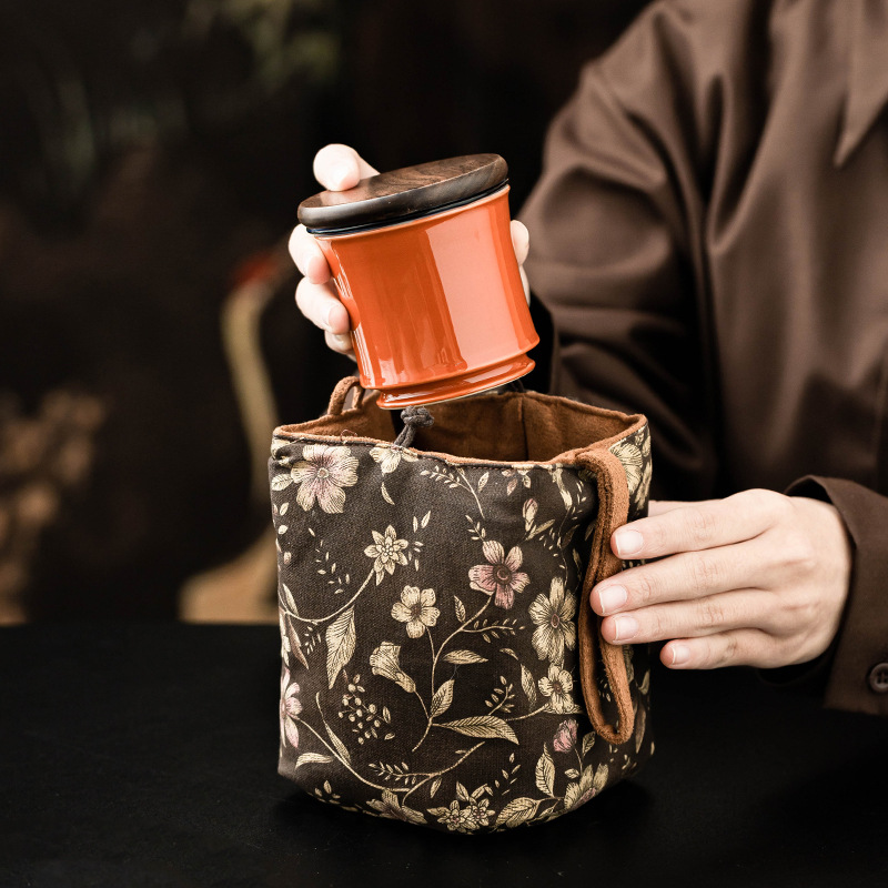 Cốc pha trà di động Bộ trà du lịch cốc uống nhanh cho một người cốc trà đơn cắm trại ngoài trời cốc tách trà nước