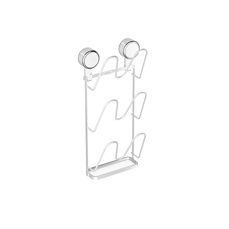 Khay hút, giá nắp nồi sắt rèn, dụng cụ đặt nắp nồi không đục lỗ, giá treo tường, giá bếp đa năng