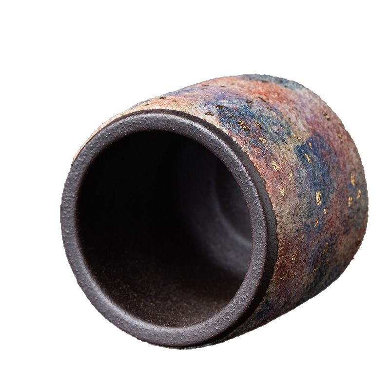 Chén trà của chủ sở hữu mỏ đá củi, chén trà, chén trà, chén trà, chén trà đặc biệt cá nhân, quà tặng đồ trà sáng tạo bằng gốm thô