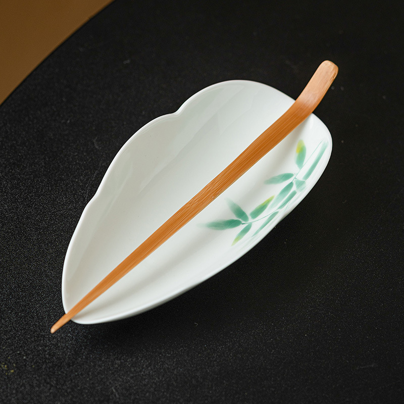 Trà xám thực vật, thìa trà, thìa trà, xẻng trà vẽ tay, cuộn cao cấp, trà, trà đánh thức trà, trà, rót trà, dụng cụ lấy trà