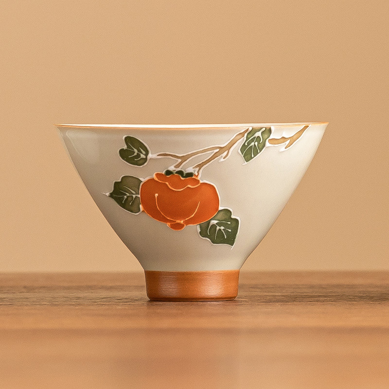 Cốc cốc cốc cốc cốc cốc cốc cốc cốc cốc pha trà Kung Fu gia dụng kiểu Trung Quốc cốc cốc đơn bộ trà gốm sứ cao cấp