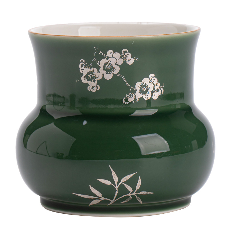 Sui Han Sanyou, Mei Song, Tre, Green Li, Rong Jianshui, xô đựng nước kiểu Nhật, xô đựng trà, xô đựng trà, cốc rửa trà