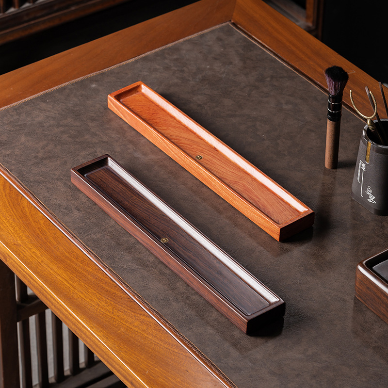 Giá để tách trà, giá để đồ bằng gỗ mun, Bộ trà, bàn làm khô, bàn trà nhỏ, giá để tách trà, phụ kiện trà đạo, giá để cốc