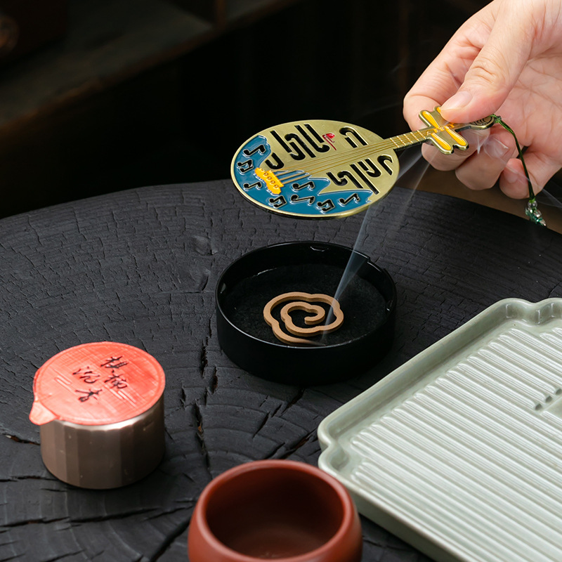 Bộ hộp quà trầm hương Thanh Huân, trầm hương Hải Nam, hương liệu trong nhà, hương liệu văn phòng, hương liệu tại nhà, gỗ đàn hương Làohan