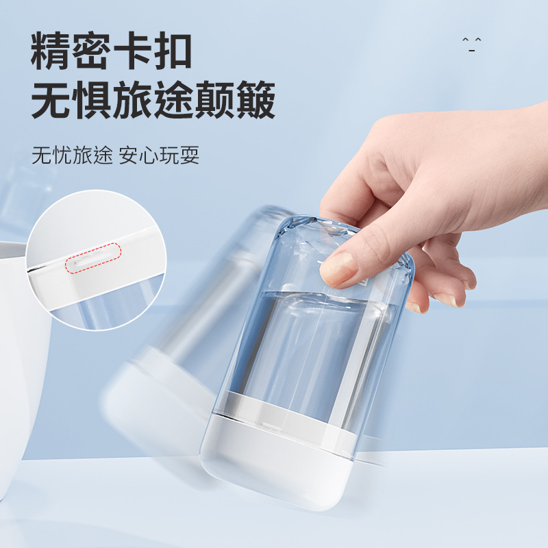 Bộ đồ vệ sinh cá nhân xách tay ba trong một ETRAVEL Bộ đồ vệ sinh cá nhân du lịch mini, kem đánh răng, bàn chải đánh răng, nước súc miệng