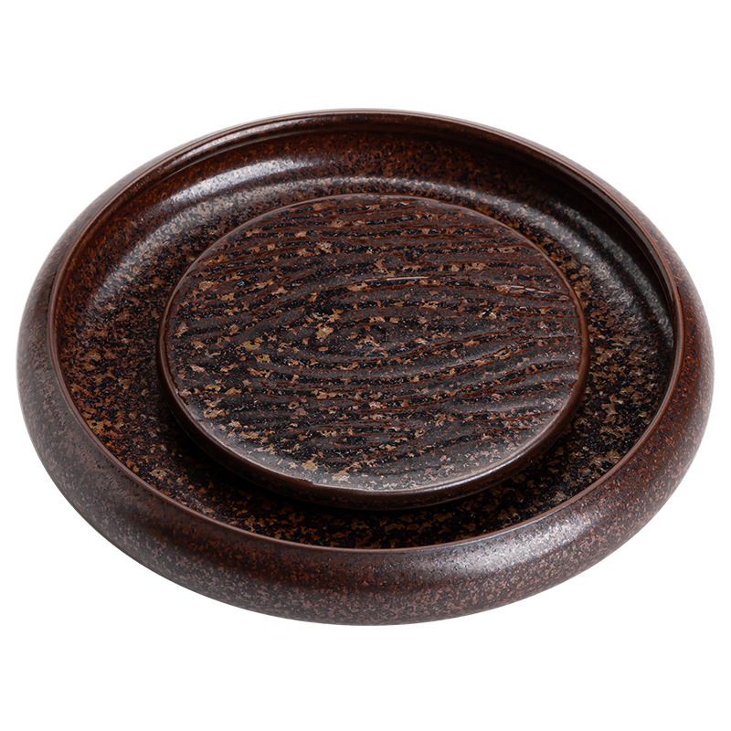 Nồi đổi lò thủ công kiểu Nhật, ấm lưu trữ cỡ nhỏ bằng gốm, đệm nâng ấm, Khay đựng ấm, Bộ trà Kung Fu, bàn trà