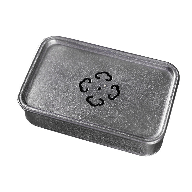Khay trà thiếc cũ gia dụng đơn giản Thiền cao cấp cổ cổ bảo quản nước trà khay trà khay trà bàn pha khô