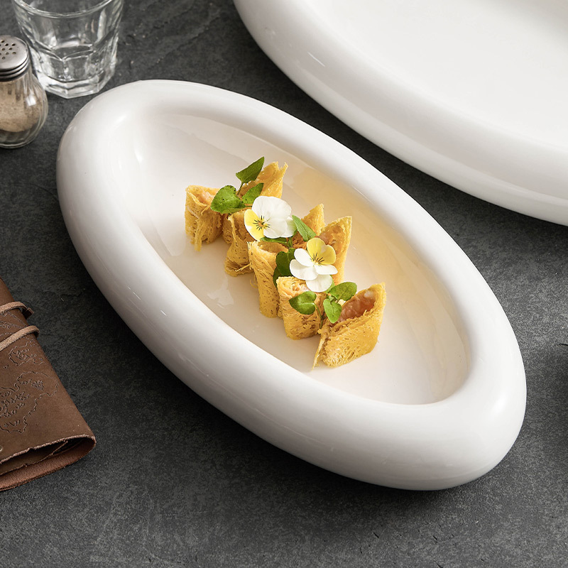 Đĩa gốm, đĩa đựng thức ăn gia dụng, đĩa bày đồ ăn khách sạn cao cấp, đĩa trưng bày món ăn nghệ thuật, đĩa cách nhiệt hai lớp sáng tạo