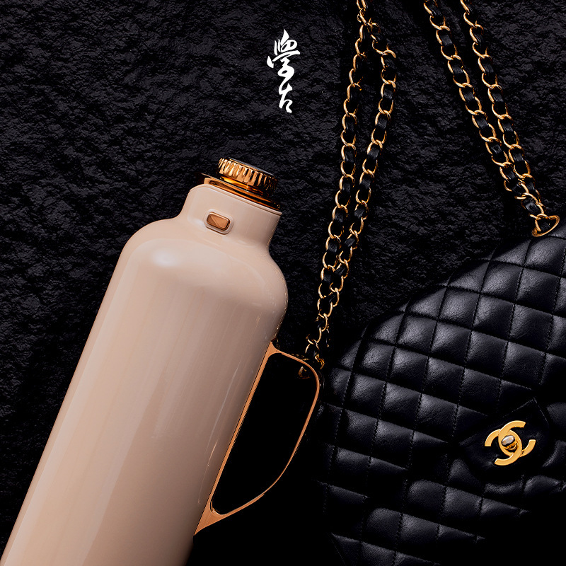 Học cổ | Ấm gia truyền Yiyuan · Trà sữa Ấm trà om vàng Ấm đun nước Ấm đun nước Bình giữ nhiệt gia đình 1.6L