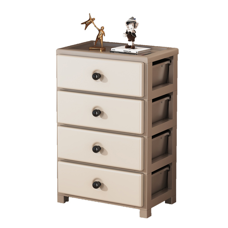Tủ đựng đồ kiểu ngăn kéo 34cm Tủ đựng đồ bằng nhựa Tủ đựng đồ ăn nhẹ phòng khách Kệ để đồ dưới bàn làm việc nhiều tầng