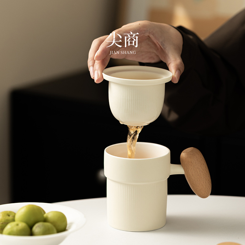 Cốc pha trà văn hóa và sáng tạo tách trà kinh doanh cốc văn phòng quà tặng cốc nước quà tặng cốc quà tặng cốc cà phê quà tặng