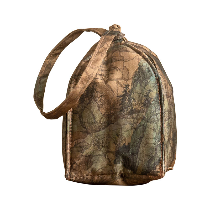 Túi lưu trữ sợi Xiangyun Qianli Jiangshan Kuaike Túi xách ngoài trời Túi đựng trà Trung Quốc Túi du lịch Túi xách tay