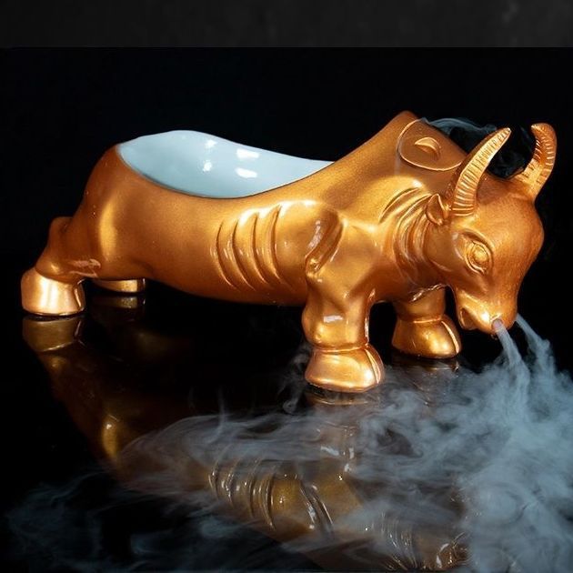 Lẩu bò vàng hình dạng đá khô Bộ đồ ăn nhà hàng sáng tạo thịt bò đặc sản nhà hàng khách sạn món ăn quan niệm nghệ thuật thịt cừu