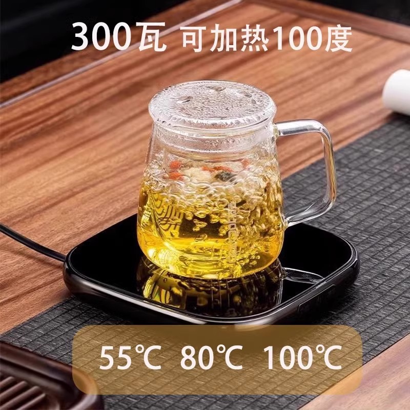Đế sưởi nhiệt độ không đổi thông minh có thể đun sôi nước lên 100 độ và có thể điều chỉnh nhiệt độ xuống 55 độ. Đế cách nhiệt sữa cho ký túc xá văn phòng