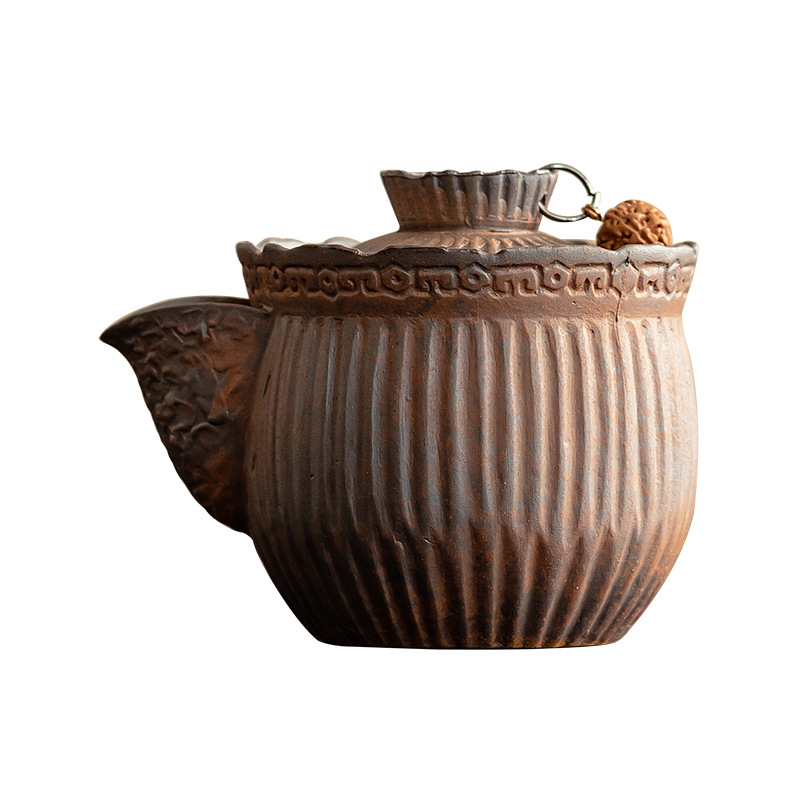 Bình đá cổ bình đựng trà thủ công cổ điển dụng cụ trà Kung Fu Trung Quốc gia dụng bình đơn gốm sứ dung tích lớn