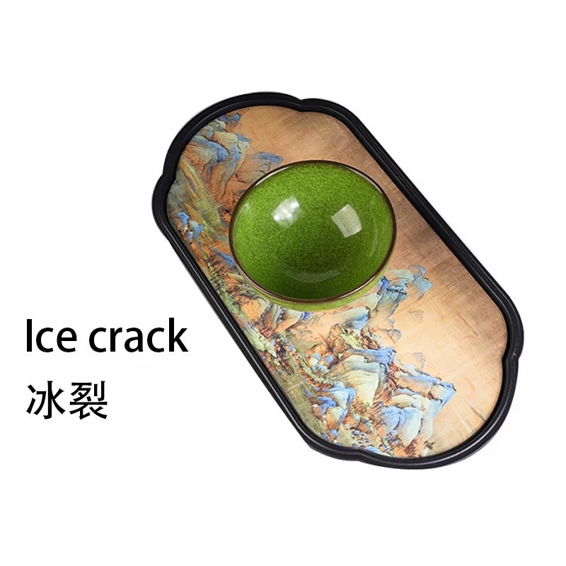 Lò nung Jianzhan mở xuyên biên giới, vết nứt băng ngọc bích mẹ chính, cốc chủ nhân màu xanh lá cây Thiên Mục, cốc sắt, cốc trà, lò sắt