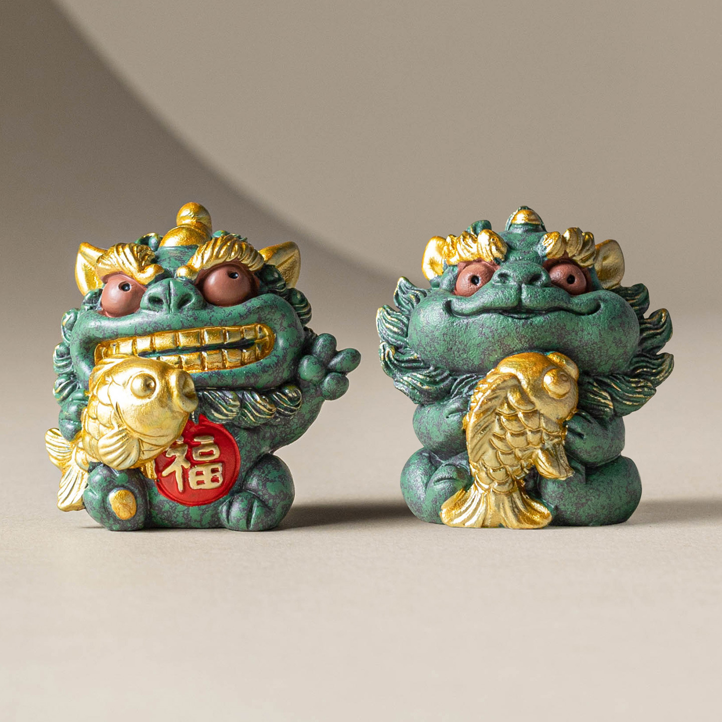 Đồ trang trí nhỏ để bàn chúc phúc thú mới sáng tạo của Trung Quốc