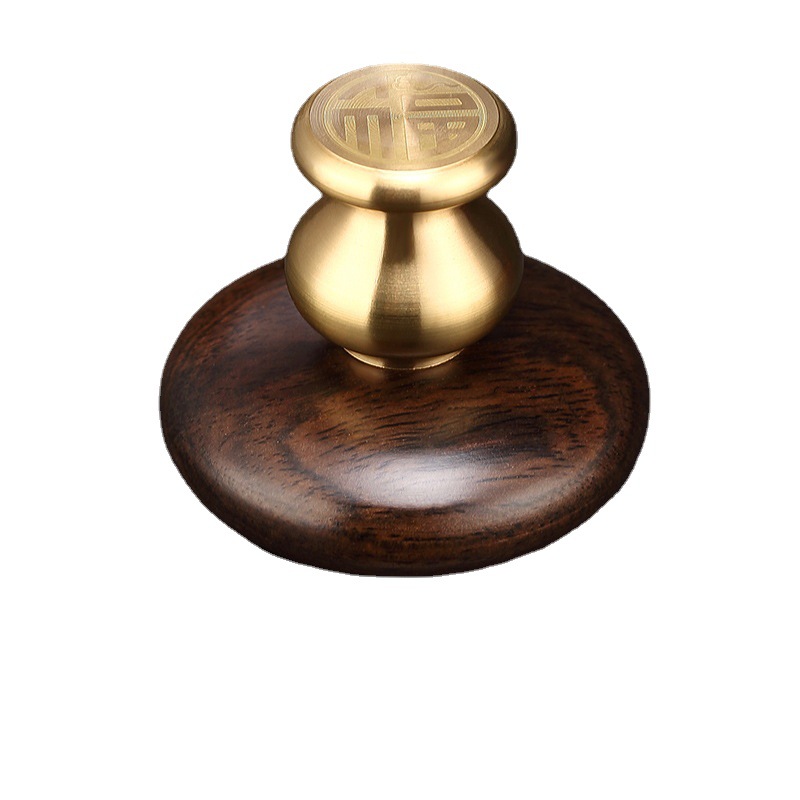 Nắp ấm gia dụng có nắp gỗ đồng Phụ Kiện Bộ ấm trà gỗ nguyên khối cao cấp có nắp ấm trà trang trí nắp ấm thủy tinh