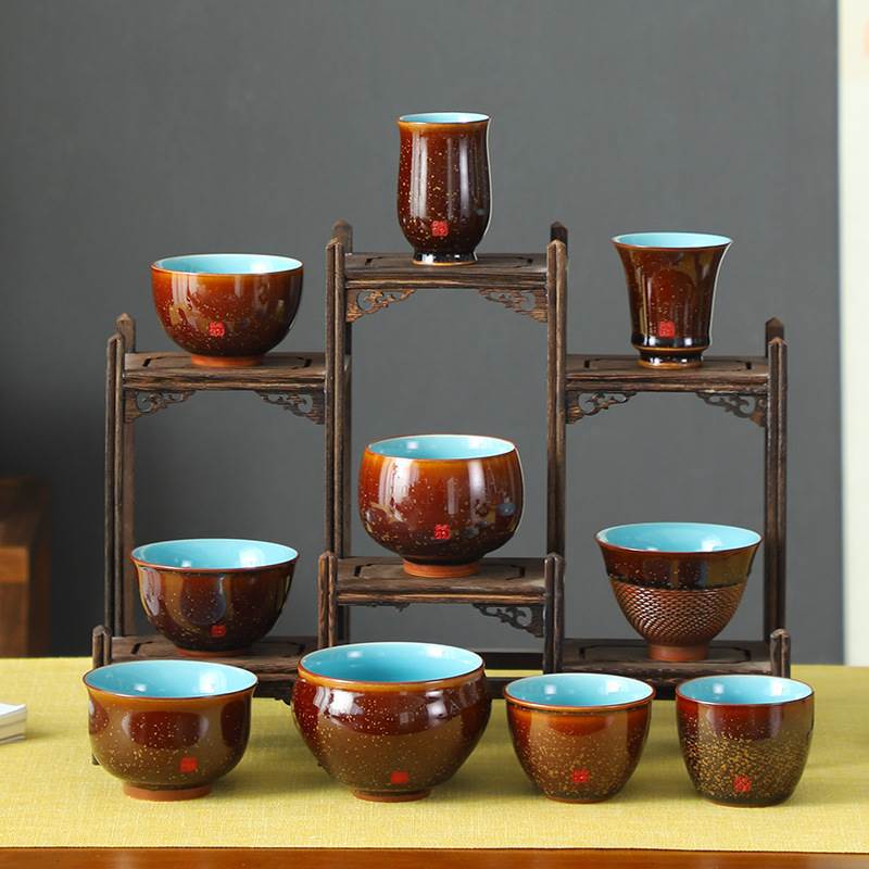 Dayuan Zhang Jinxi Jun Yunan Chén trà đỏ Cốc trà gốm sứ Cốc trà Cốc chủ nhân Cốc đơn Cốc uống trà đặc biệt