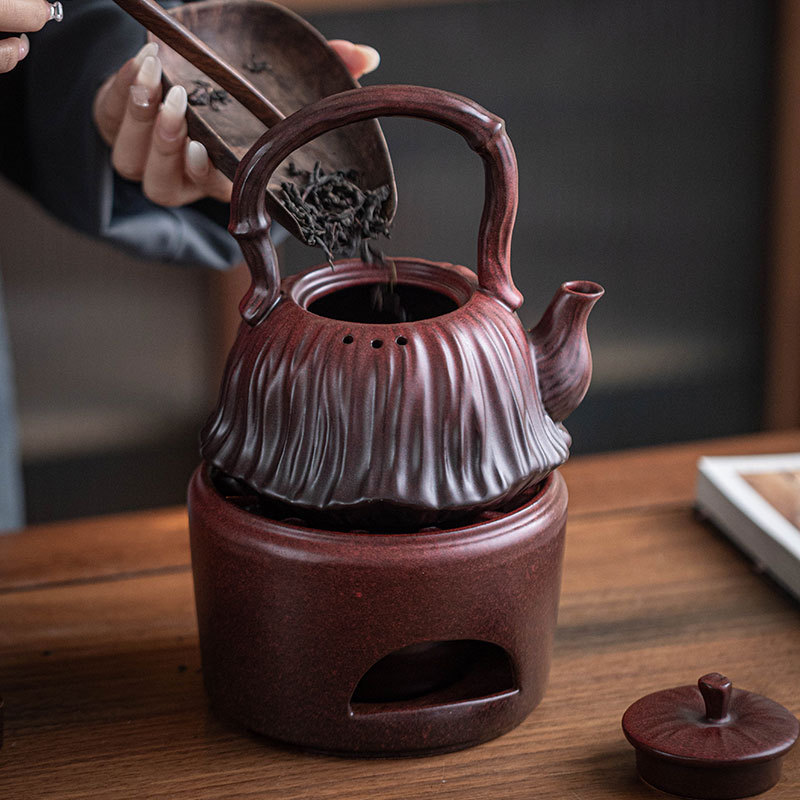 Ấm đun nước hoa sen Tiliang ấm pha trà ấm pha trà bếp gốm điện gia dụng ấm pha trà dụng cụ pha trà Kung Fu cổ điển