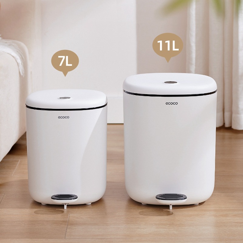 Thùng rác có nắp 2023 gia dụng nhà vệ sinh nhà bếp phòng ngủ phòng khách kiểu chân có nắp đậy công suất lớn