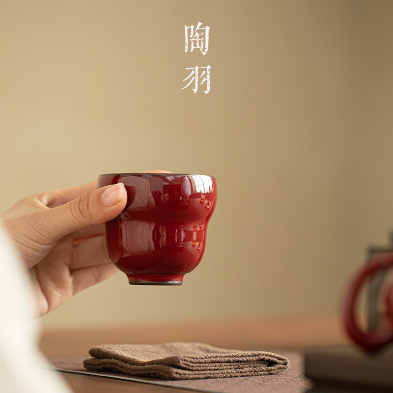 Zhuang Chuiren quặng thô bào thai sắt Tử Cấm Thành bầu đỏ gốm sứ chủ nhân cốc cốc khách sản phẩm đặc biệt cá nhân cốc trà bộ trà Kung Fu