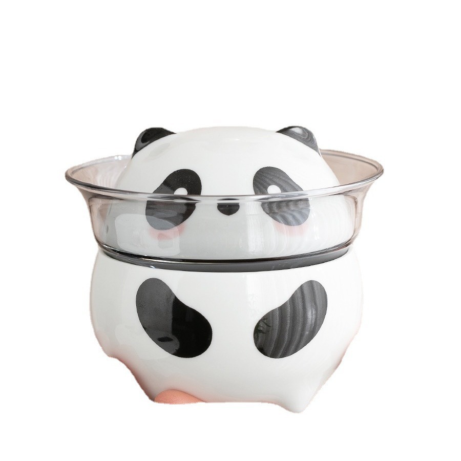 Bộ trà du lịch Gấu trúc, cốc nhanh di động, ấm trà di động cắm trại ngoài trời, đồ lưu niệm Thành Đô