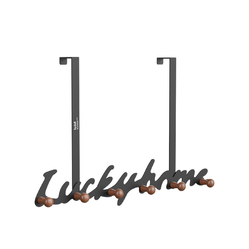 Móc treo sau cửa bydoll quần áo không đục lỗ, giá để đồ cửa ra vào chịu lực mạnh, móc treo đồ phòng ngủ