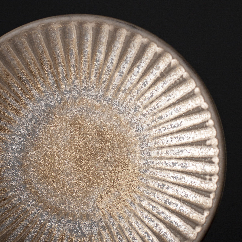 Bộ cốc và đĩa cà phê gốm thô cổ điển cốc trà gốm sứ gia dụng cốc sữa sáng tạo cốc trà chiều cốc nước