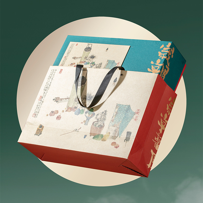 Sui Chaoqing, Bộ rượu, ly rượu, quạt Rượu mận, hộp quà Trọn Bộ, Quà Tặng công ty cho lãnh đạo