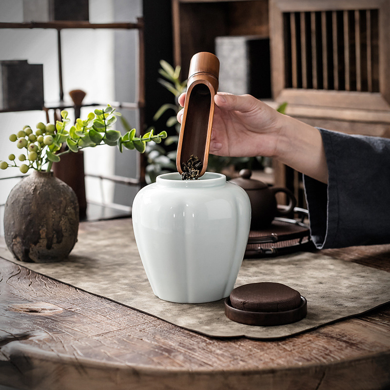 Bán buôn bình trà cổ điển kiểu Trung Quốc, bình gốm sứ, Bình Đựng Trà chống ẩm, bình trà hoa, bình trà tỉnh, cầm tay